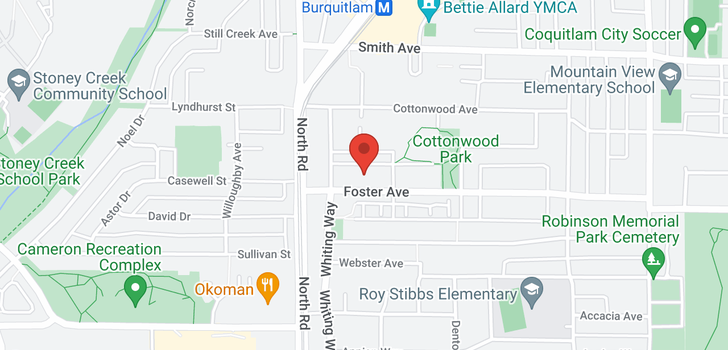 map of 2306 525 FOSTER AVENUE